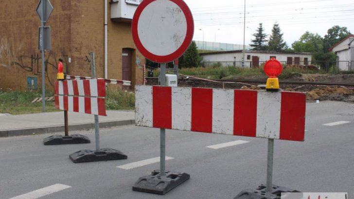 Przejazd kolejowy tymczasowo zamknięty