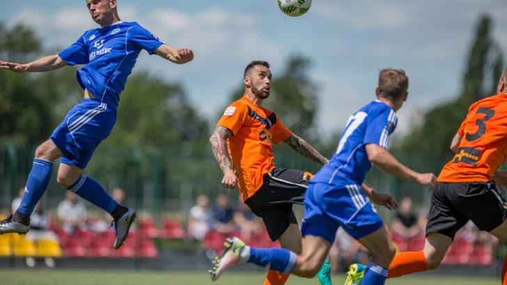 Pierwszy sparing na remis