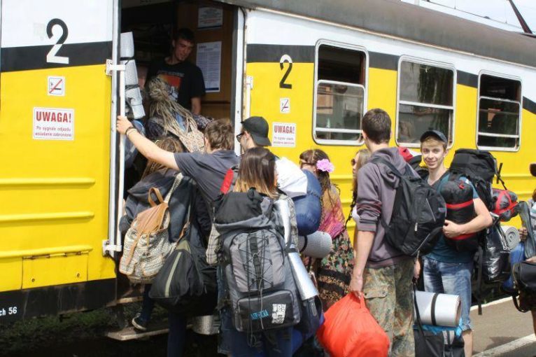 W ubiegłym roku w Lubinie po raz pierwszy zatrzymał się pociąg jadący na Woodstock
