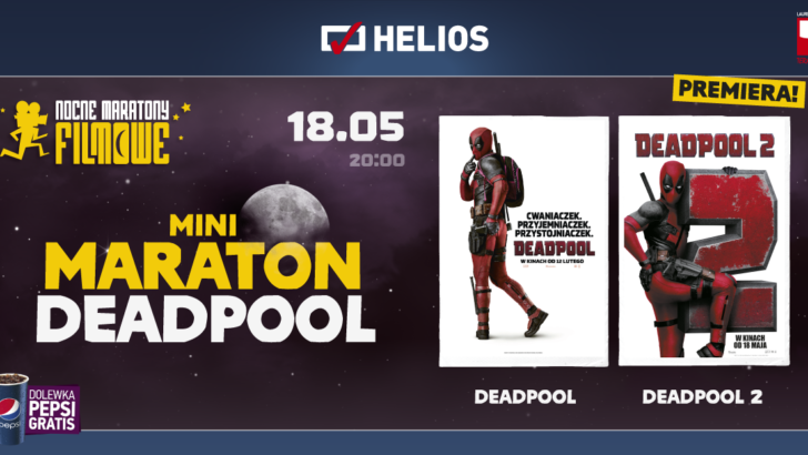 Maraton filmowy z Deadpoolem