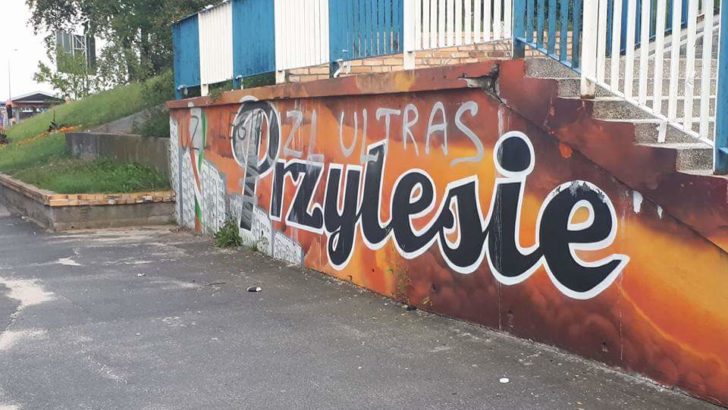 Zniszczyli mural Zagłębia