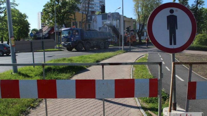 Droga w centrum zamknięta! Rozpoczął się remont