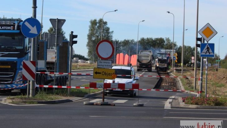 Droga zamknięta. Trwa przebudowa