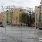 002rynek boże narodzenie oświetlenie montaż dekoracje świąteczne bombka brama łuk karoca kareta