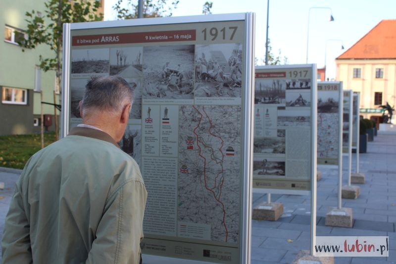 O historii Polski na lubińskim rynku