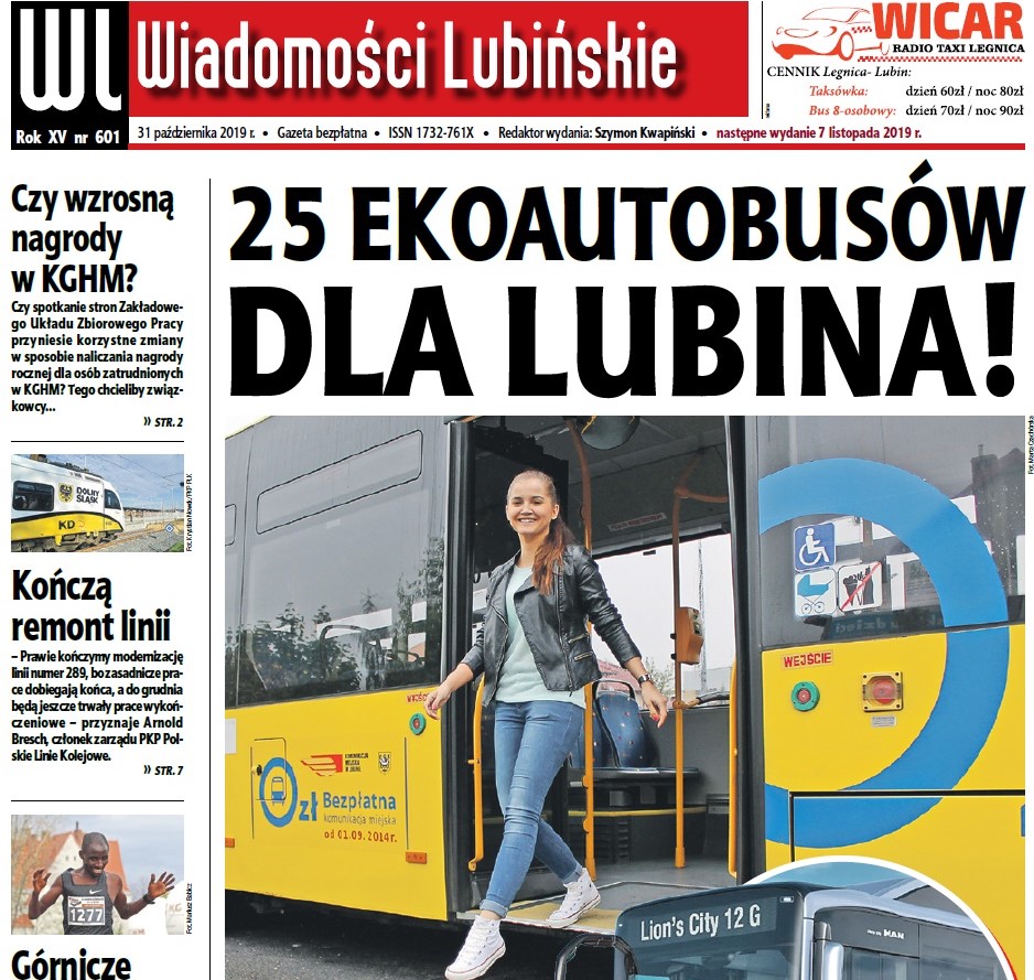 W czwartek kolejny numer „Wiadomości Lubińskich”