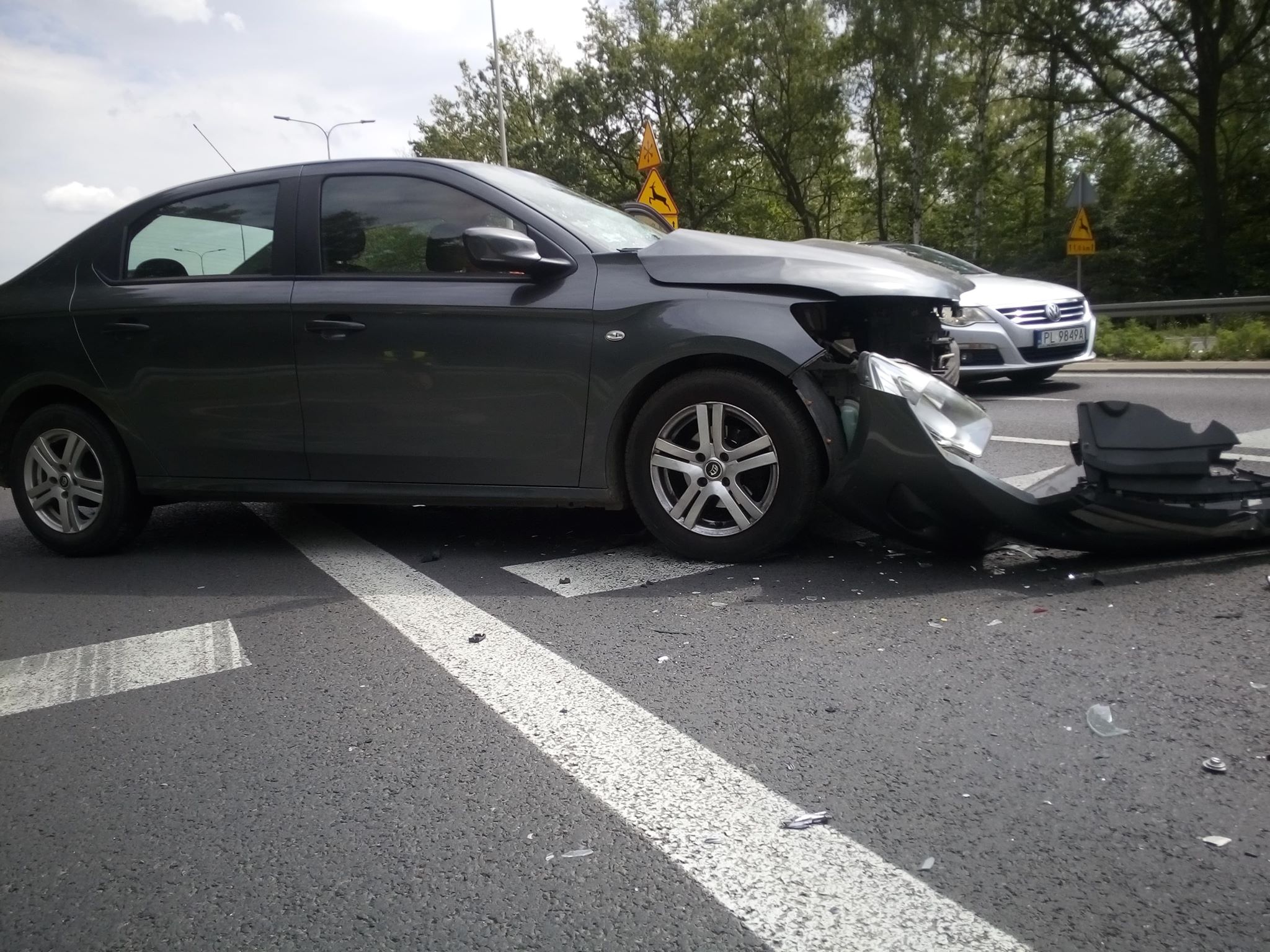 Kolizja na światłach. Są utrudnienia w ruchu!