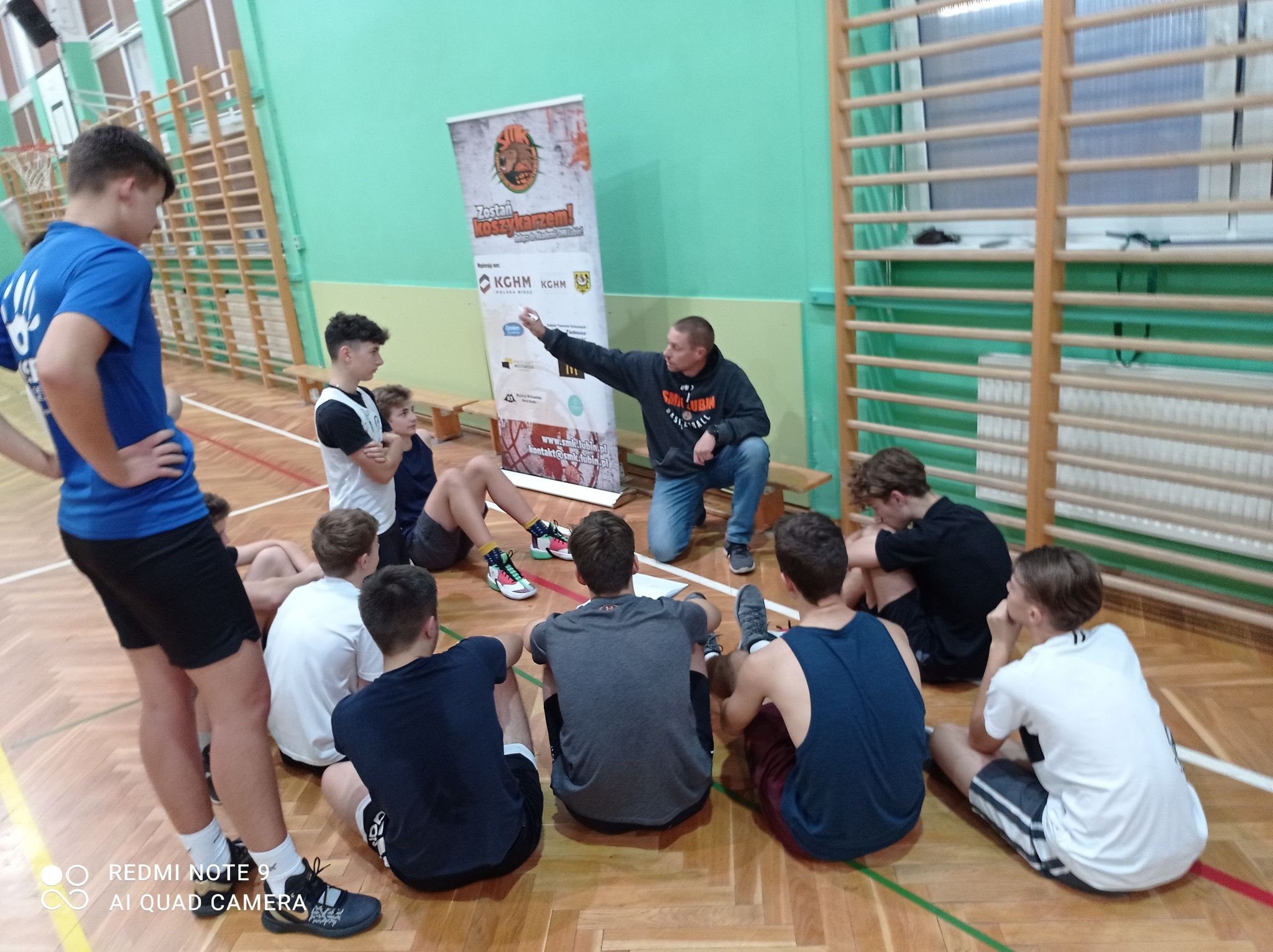 Z wizytą na treningu juniorów SMK Lubin