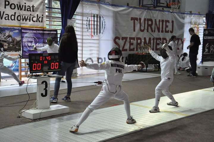 Szermierze na podium