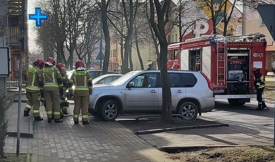 Akcja straży pożarnej na Armii Krajowej