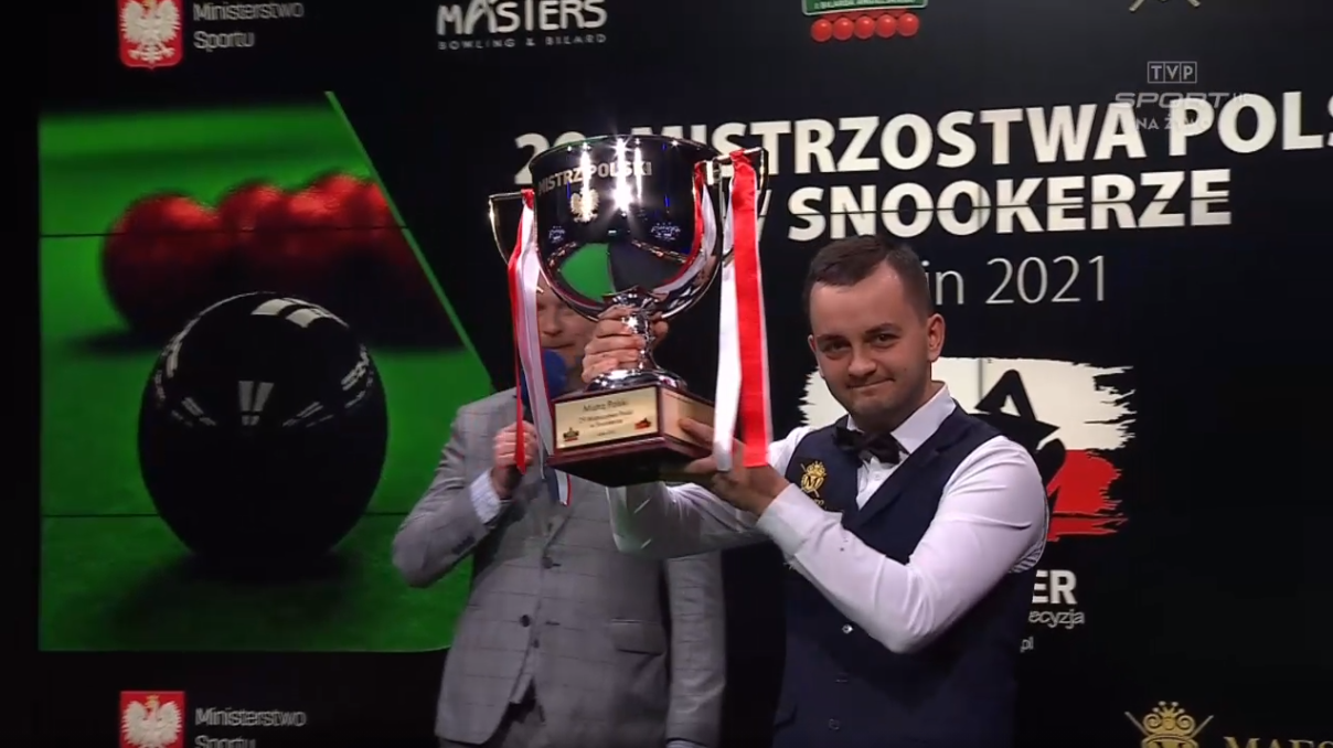 Snookerowy mistrz kraju – Konrad Juszczyszyn