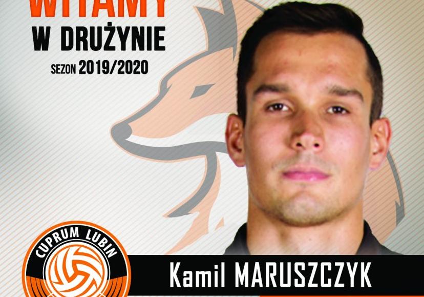 Kamil Maruszczyk nowym przyjmującym Cuprum Lubin