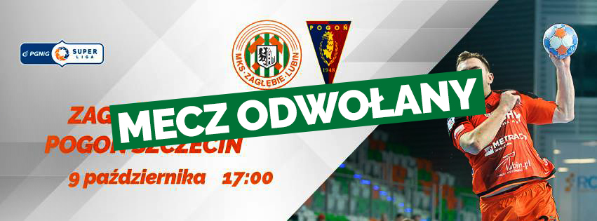 Mecz Zagłębie – Pogoń odwołany!