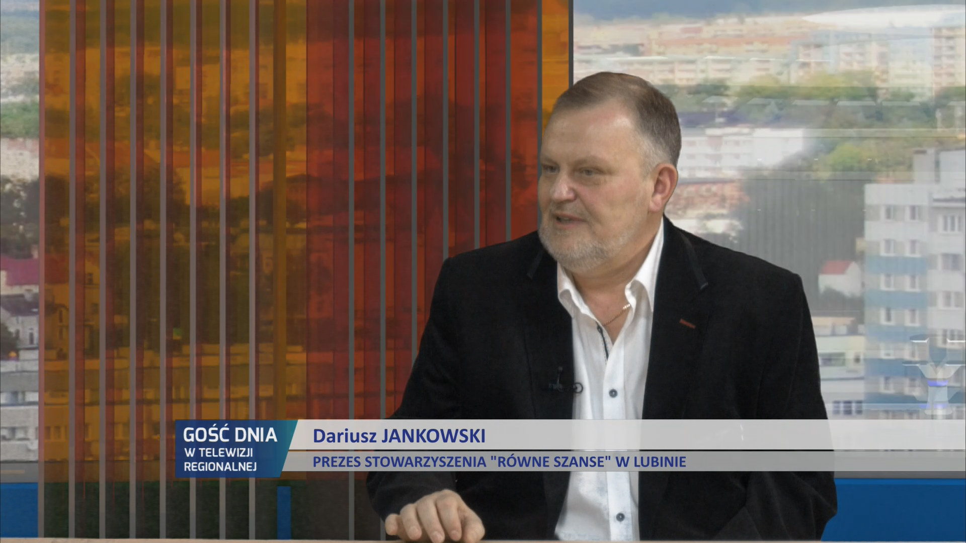 Gość Dnia – Dariusz Jankowski ( Prezes Stowarzyszenia „Równe Szanse” w Lubinie ) – 22.11.2016