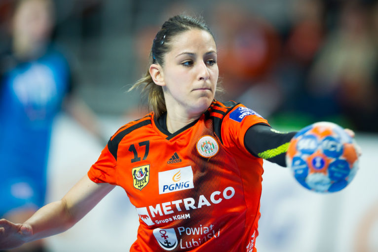 2016.03.02 Lubin Pilka reczna PGNiG Superliga Kobiet sezon 2015/2016 Metraco Zaglebie Lubin - Ruch Chorzow N/Z Sanja Premovic Foto Pawel Andrachiewicz / Foto Andrus