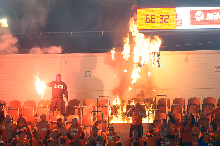 Awantura na stadionie – są zatrzymani