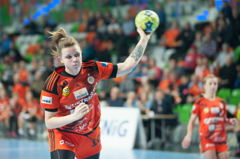 2016.11.12 Lubin Pilka reczna PGNiG Superliga Kobiet sezon 2016/2017 Metraco Zaglebie Lubin - KPR Jelenia Gora N/Z Malgorzata Trawczynska Foto Pawel Andrachiewicz / Foto Andrus