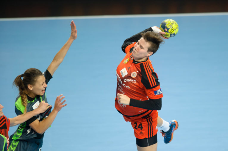 2016.10.30 Lubin Pilka Reczna PGNiG Superliga kobiet sezon 2016/2017 Metraco Zaglebie Lubin - UKS PCM Koscierzyna N/Z Zuzanna Wazna Foto Pawel Andrachiewicz / Foto Andrus