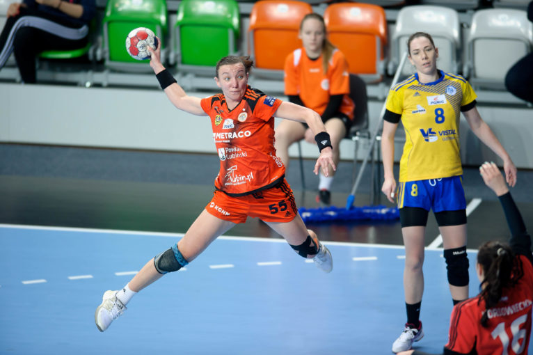 2016.02.20 Lubin Pilka reczna  PGNiG Superliga Kobiet sezon 2015/2016 Metraco Zaglebie Lubin - Vistal Gdynia N/Z Agnieszka Jochymek Foto Pawel Andrachiewicz / Foto Andrus