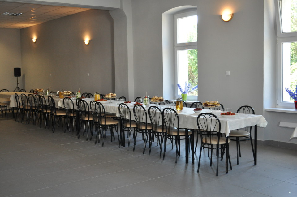 Modernizacja świetlicy w toku