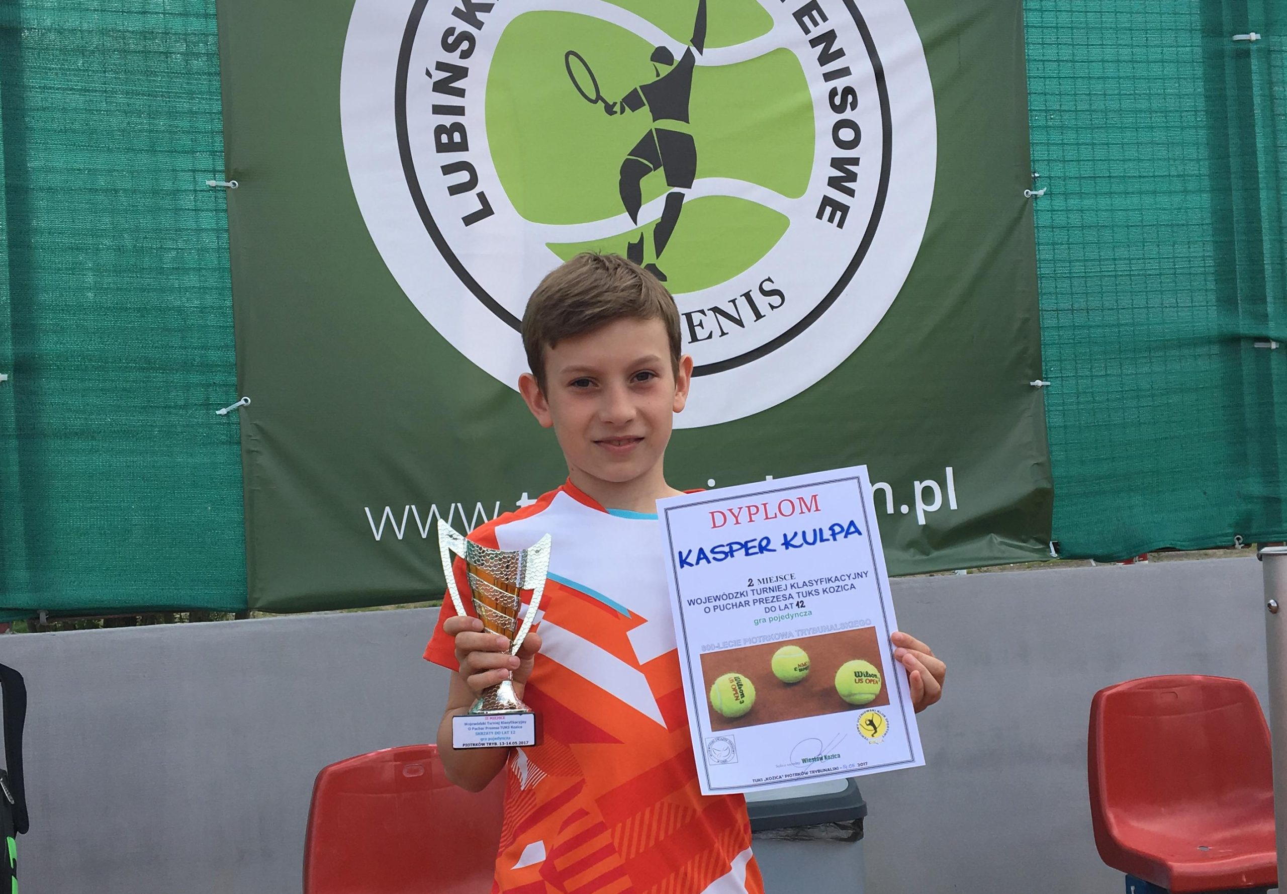 Kasper Kulpa na podium