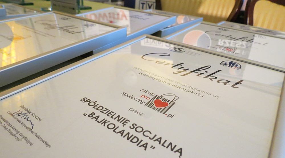 Zdobądź certyfikat „Zakup Prospołeczny”!