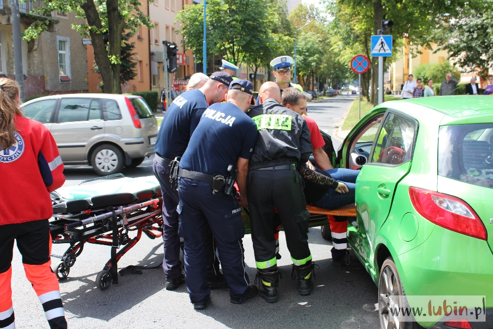 Nie zatrzymała się na światłach