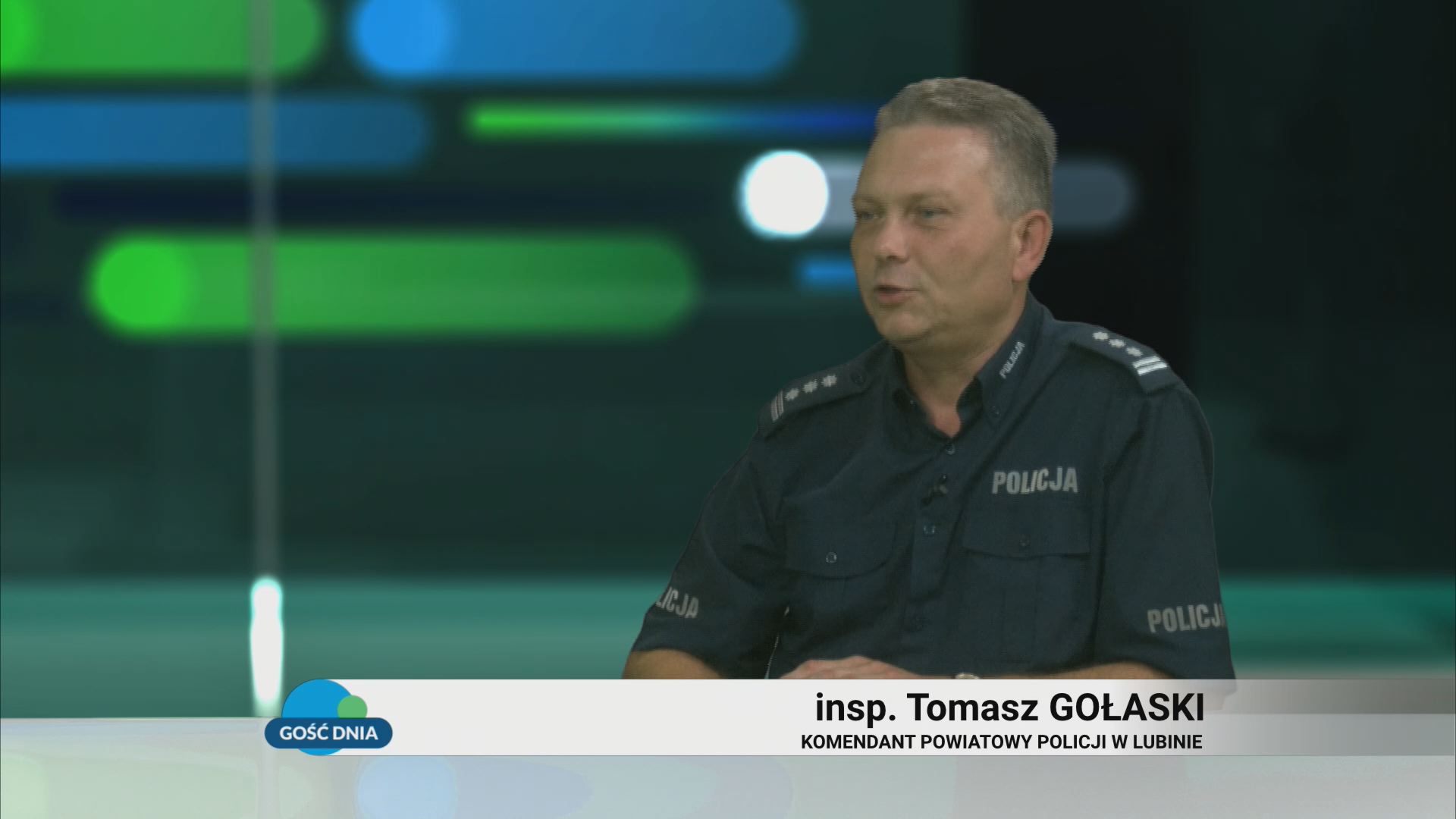 Gość Dnia: insp. Tomasz Gołaski