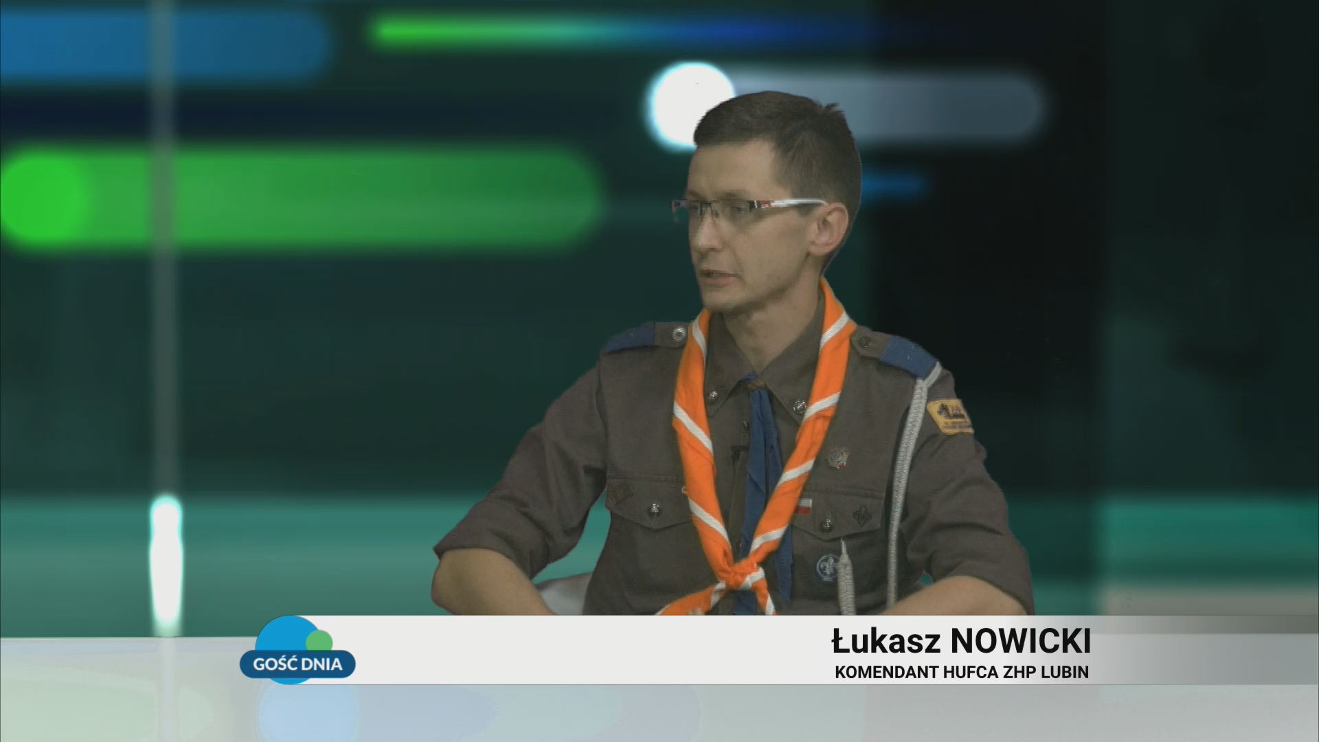 Gość Dnia: Łukasz Nowicki