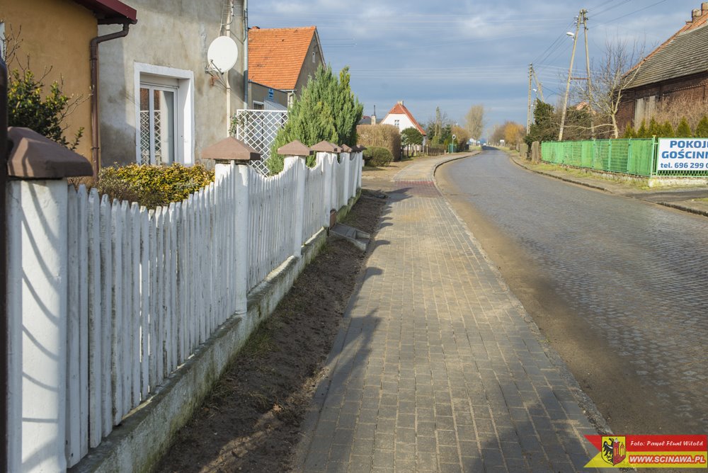 W końcu mają nowy chodnik