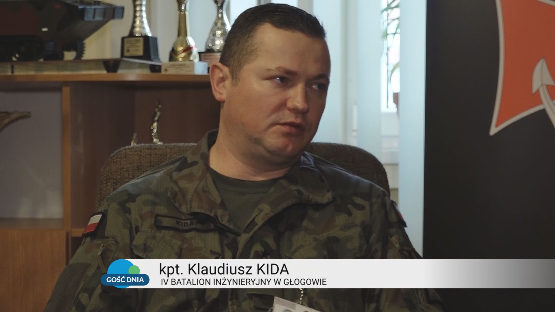 Gość Dnia: kpt. Klaudiusz Kidla