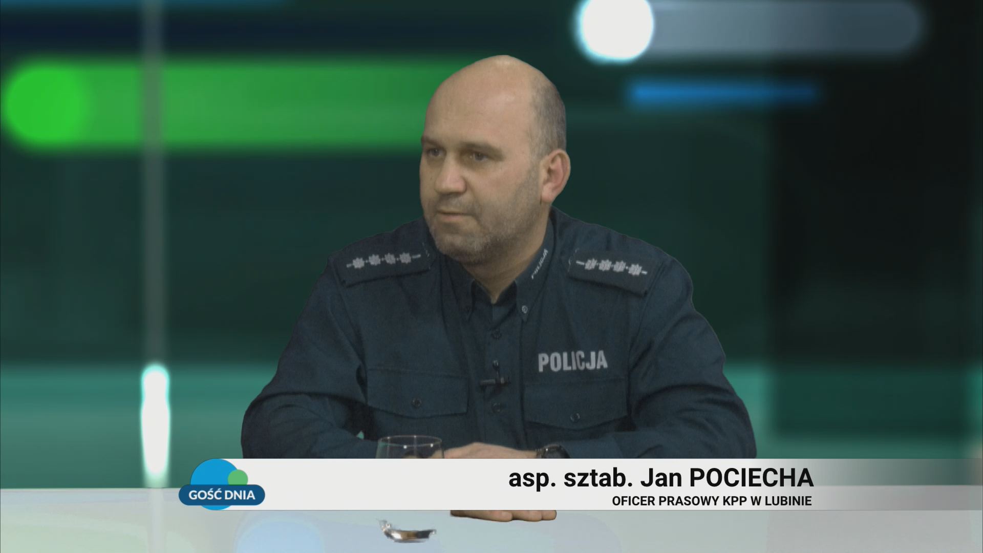 Gość Dnia: asp. sztab. Jan Pociecha