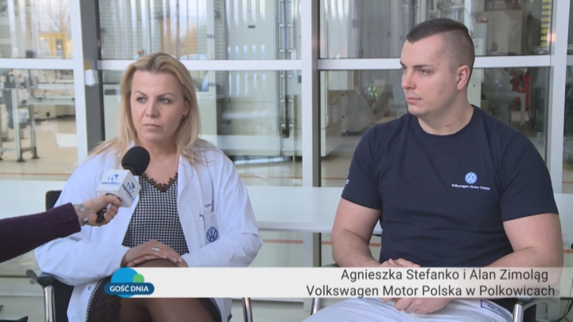 Gość Dnia – Agnieszka Stefanko i Alan Zimoląg