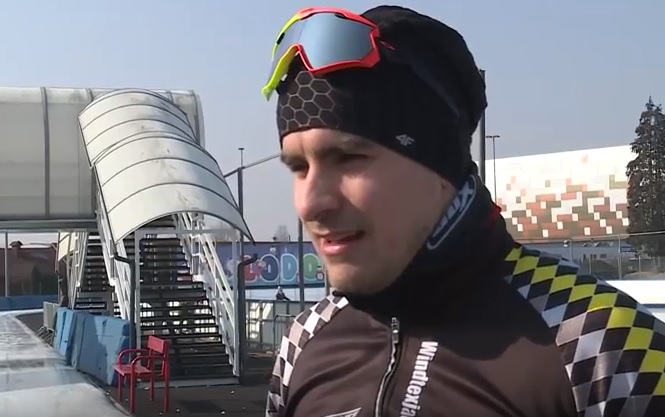 Brązowy medalista z Soczi trenował w Lubinie