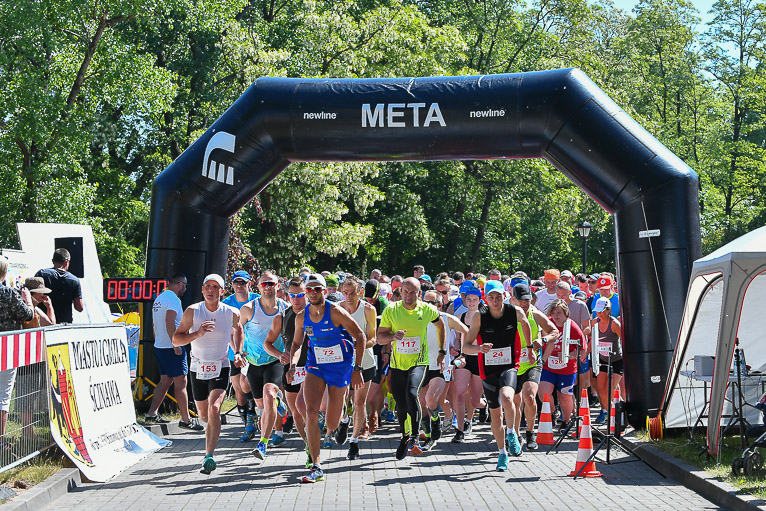 Pobiegli po raz trzeci w Łabędzim Biegu