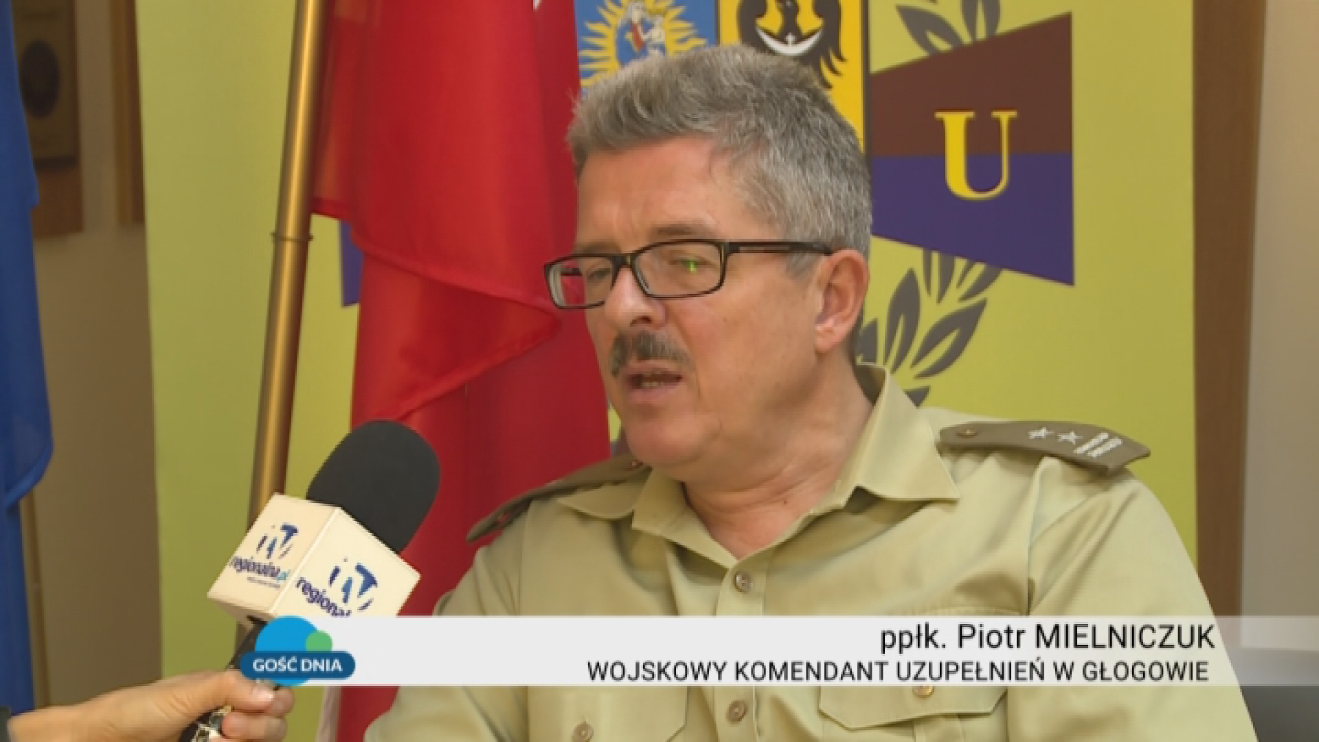 Gość Dnia – ppłk. Piotr Mielniczuk