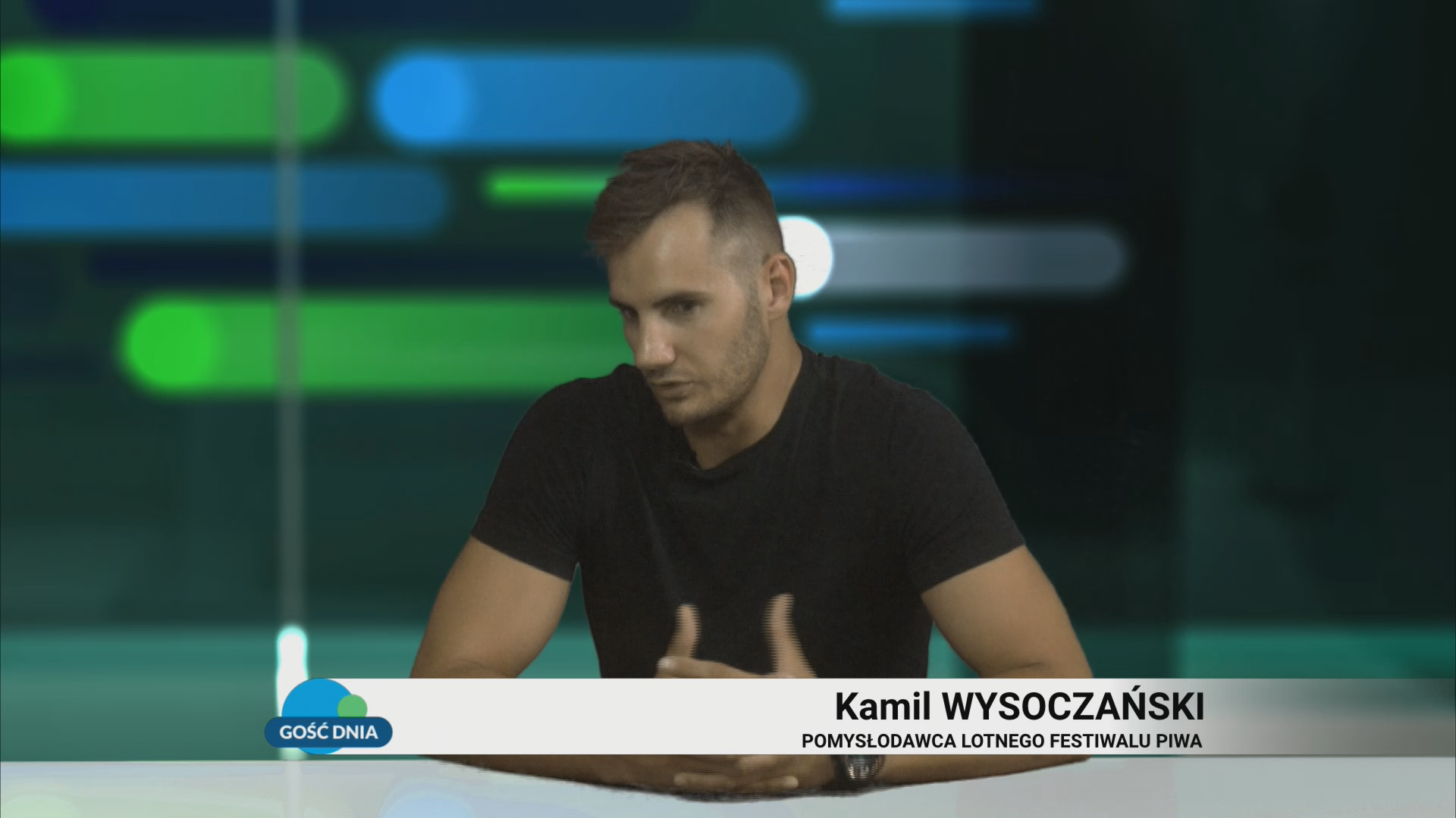 Gość Dnia: Kamil Wysoczański