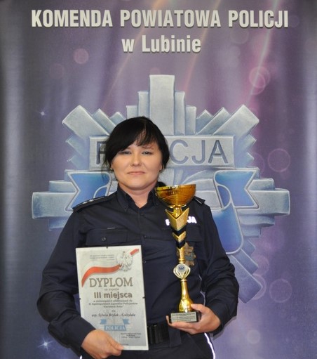 Policjantka ze Ścinawy na podium