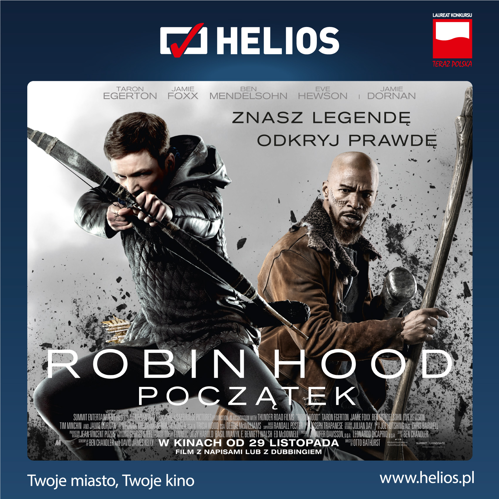 Premierowe seanse filmu „Robin Hood: Początek”!