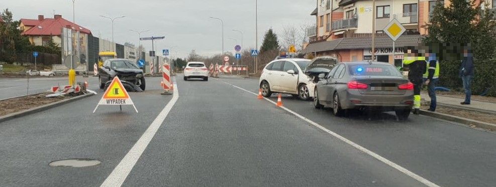 Kolizja na Kaczyńskiego