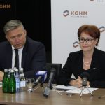 Konferencja prasowa KGHM 2019-05-23 (3) Radosław Stach Katarzyna Kreczmanska-Gigol