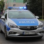 Potrącenie koło Pałacyku ślubów, Lubin, 07.06.2019, wypadek (18)