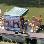 Chobienia, spływ Odrą na tratwie, 20.07.2019 r (1)
