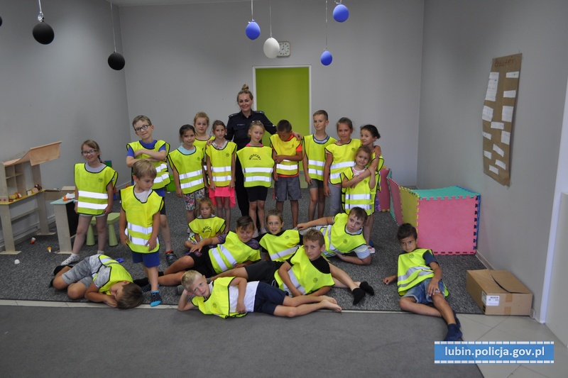 Policjantka na półkoloniach