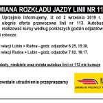 autobusy rozkład 113
