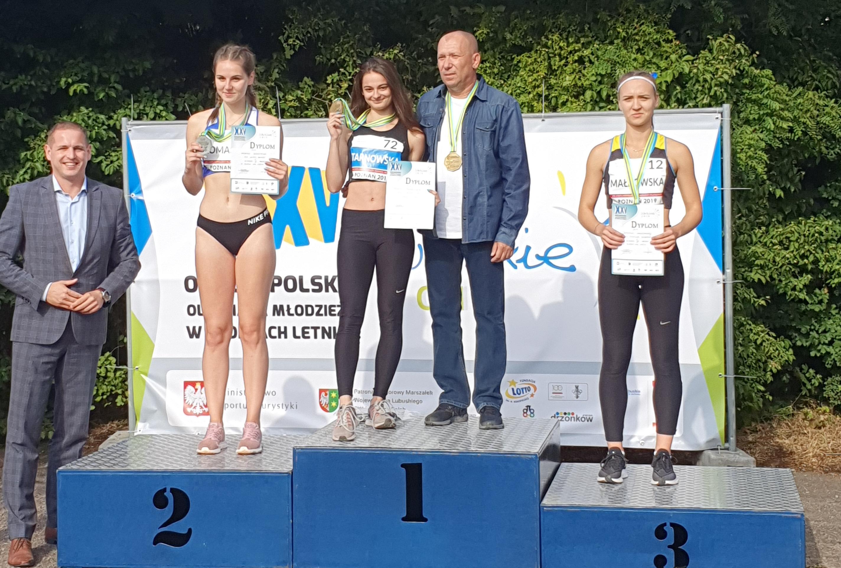 Nikola Tarnowska Mistrzynią Polski w biegu na 100 metrów