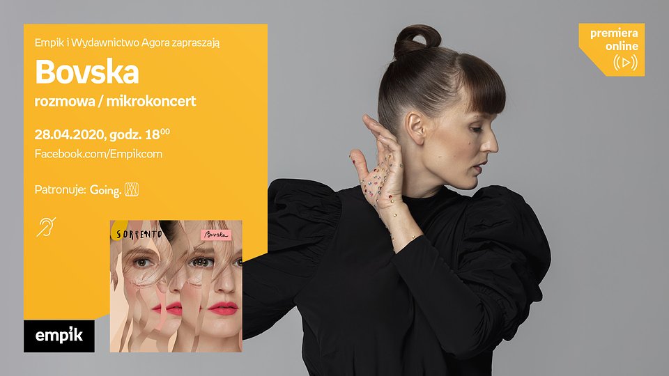 Premiery online albumów Bovskiej i projektu Płomień 81