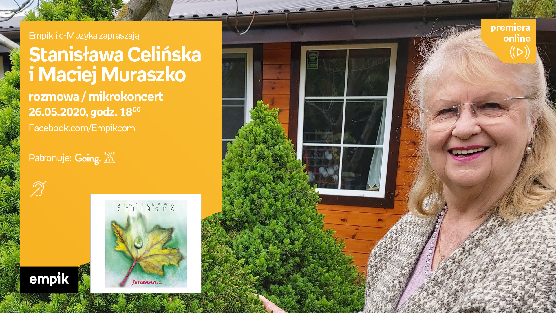 Gretkowska oraz duet Celińska i Muraszko w rozmowie z fanami na żywo