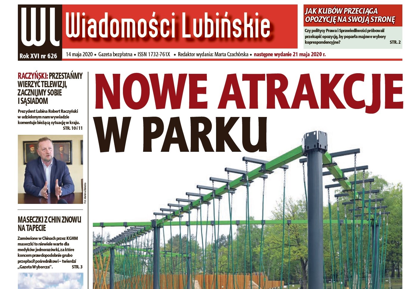 W czwartek kolejny numer „Wiadomości Lubińskich”