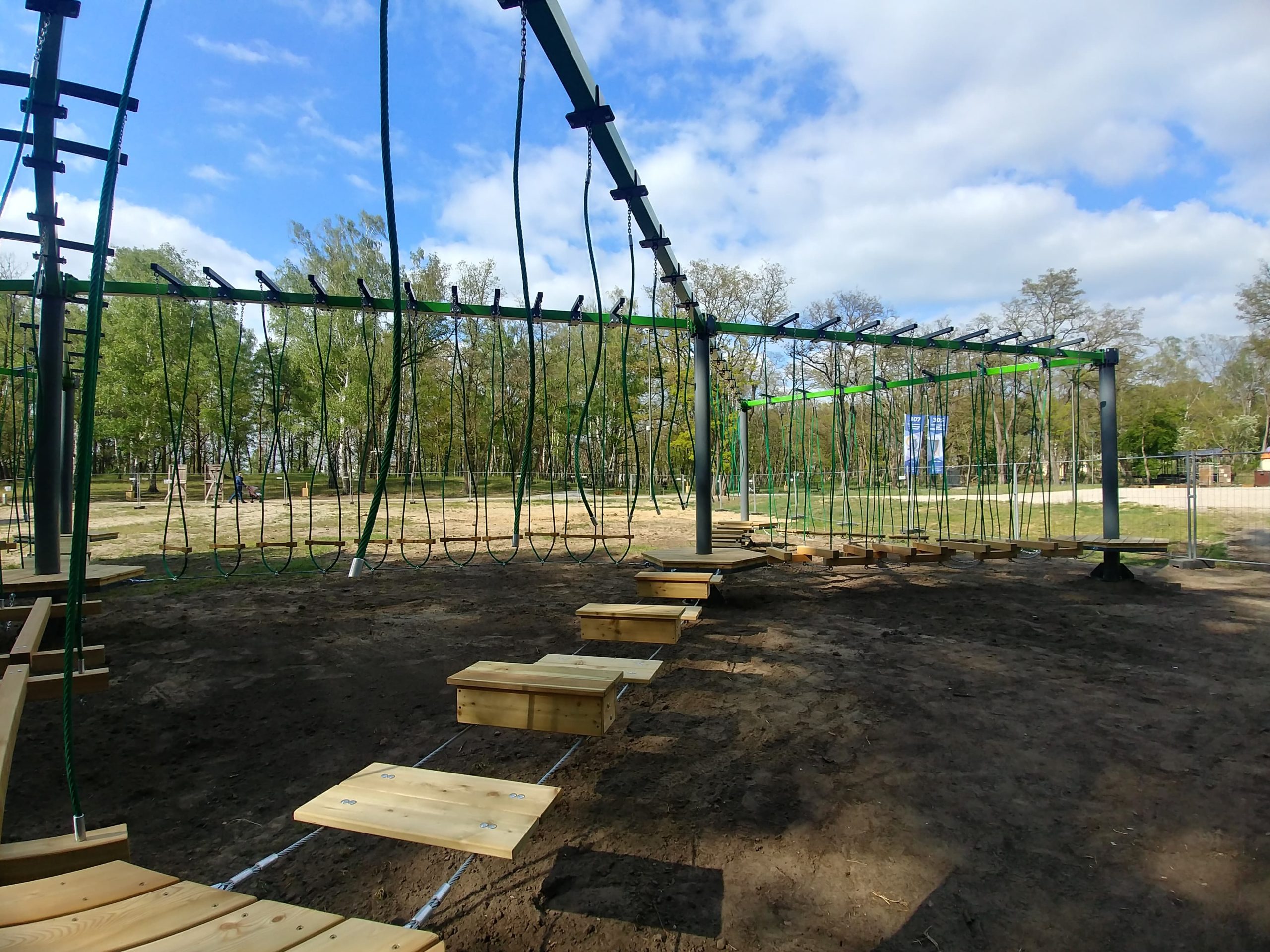 Nowe urządzenia w parku już są